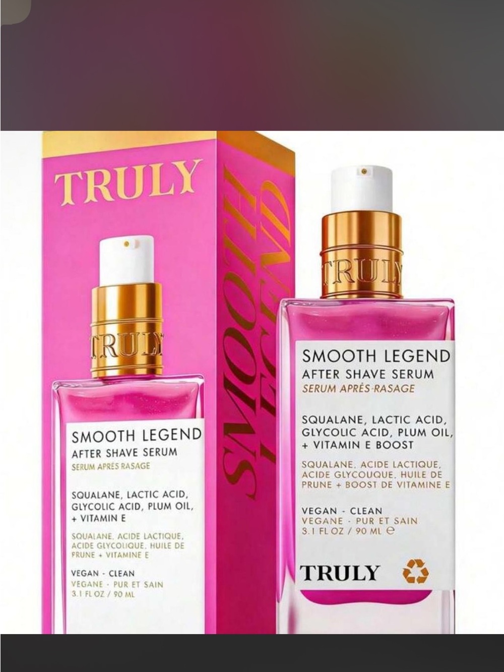 TRULY Smooth Legend After Shave Serum